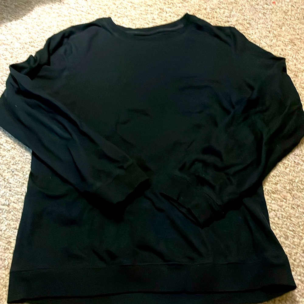 Men’s Goodfellow&Co plain black long sleeve t-shirt